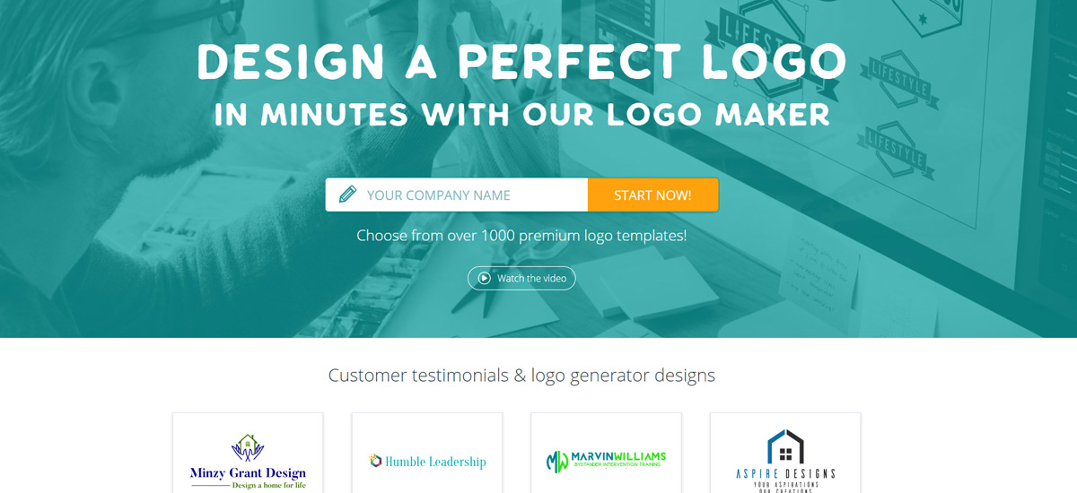 Hoe gebruikt u onze logo-maker?
