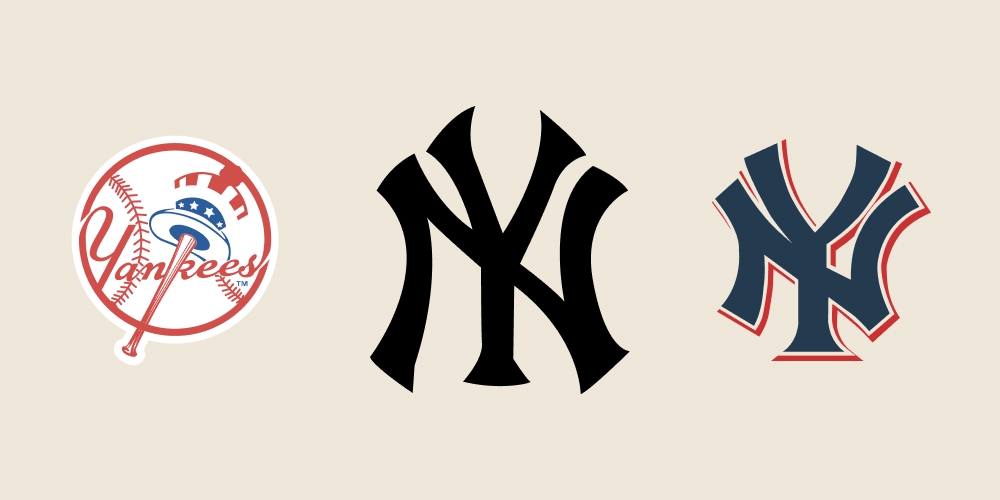 Variaties van het New York Yankees-logo