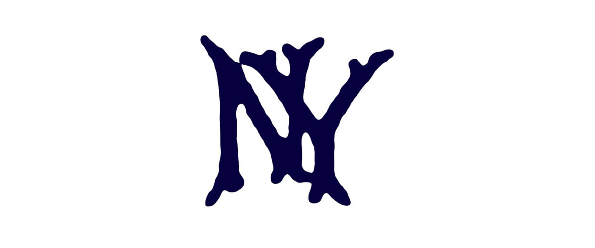 Overlappend logo van de New York Yankees