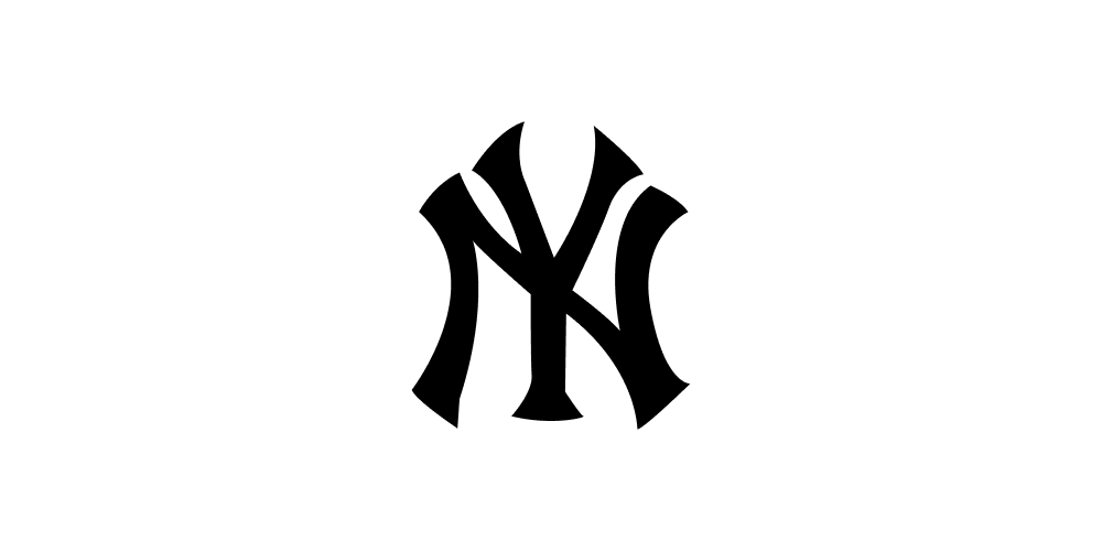 Modern logo van de New York Yankees