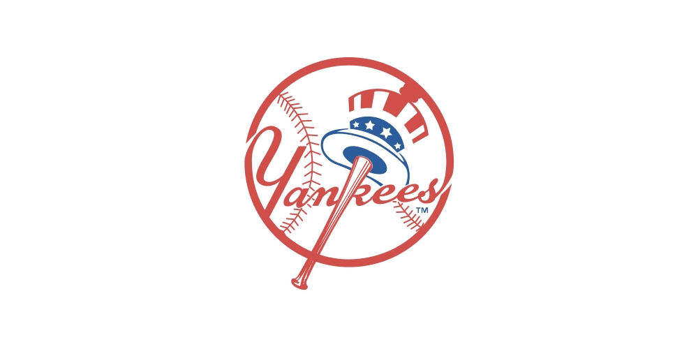 Variatie van het moderne logo van de New York Yankees