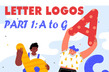 Het creëren van het perfecte brieflogo Deel 1: Brieflogo's van A tot G