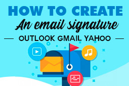 Hoe maak je een e-mail handtekening met uw logo op Outlook, Gmail, Yahoo