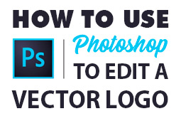 Hoe gebruik je photoshop om je vector logo in minuten te bewerken!
