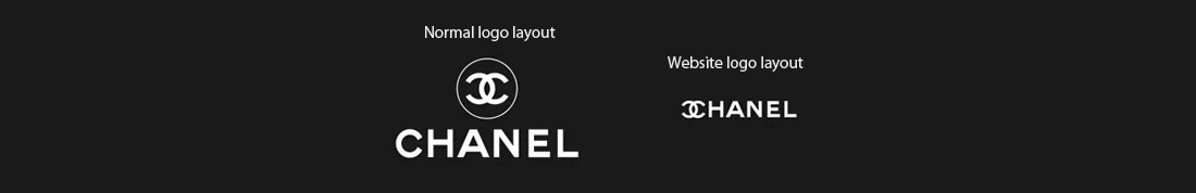Chanel-logo op website