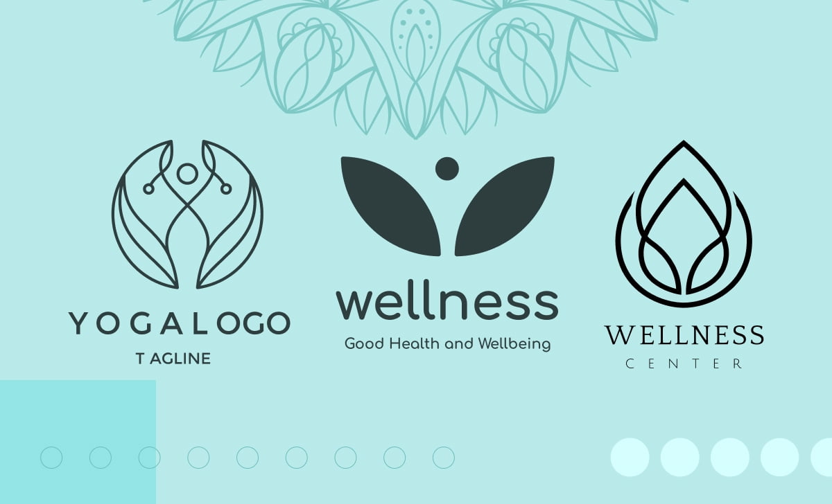 10 Moderne Logo-ideeën voor Yoga, Fitness en Wellness Merken in 2026