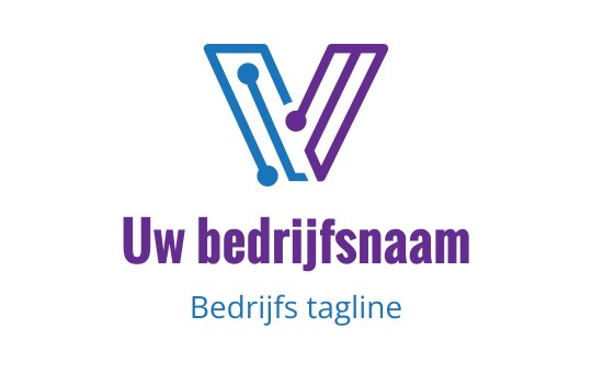 V logo