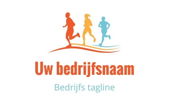 Running logo