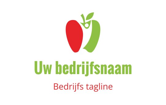 Kleurrijk logo ontwerp met een motief van een rode en groene peper