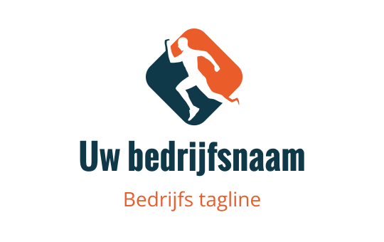 Running logo