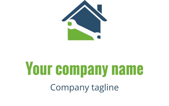 Modern teal en limoen logo ontwerp met in elkaar grijpende tandwielen