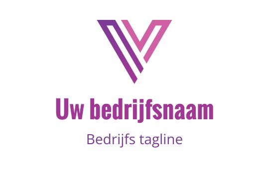 V logo