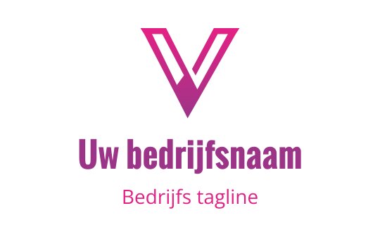V logo