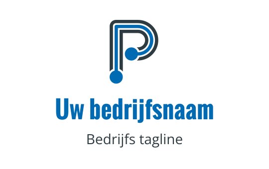 P logo