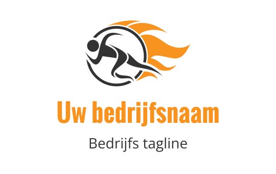 Running logo