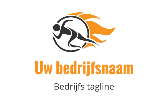 Running logo