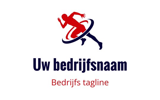 Running logo