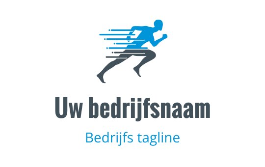 Running logo