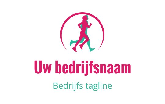 Running logo