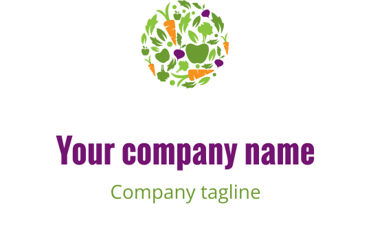 Vegetable logo