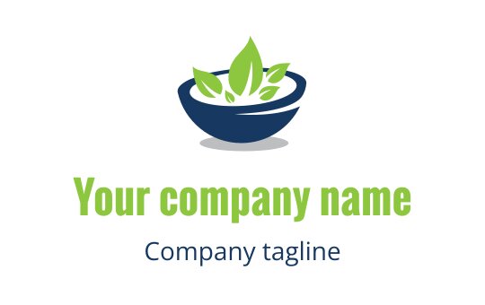 Eten, drinken, restaurant logo