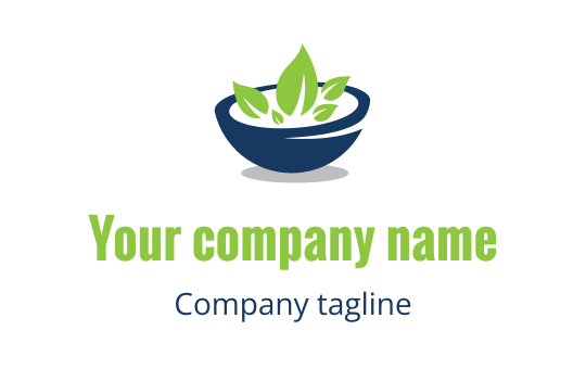 Eten, drinken, restaurant logo