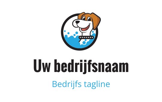 Pet-grooming logo