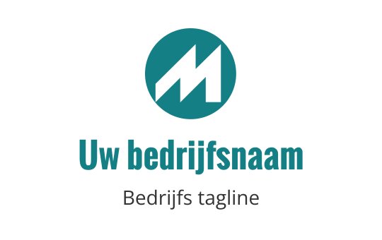 M logo