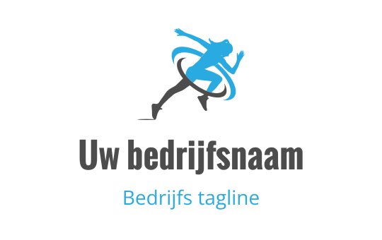 Running logo