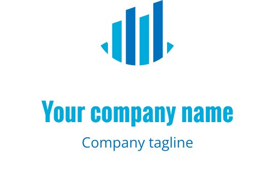 Teal en cyaan logo ontwerp met gestileerde duiker silhouetten